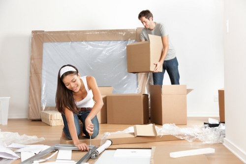 Man with van assisting with a move in Sutton
