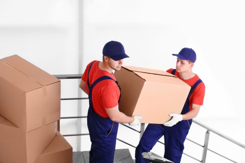 Commercial movers planning an office move in Sutton