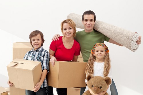 Efficient moving process with local Sutton van service