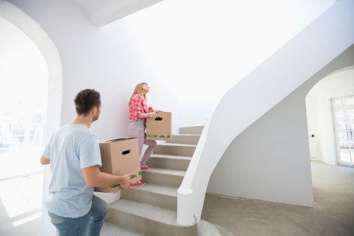 Secure transportation vehicles for house moving
